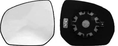 Verre miroir gauche degivrant avec support pour CITROEN C3 PICASSO de 2009 à 2011, Neuf