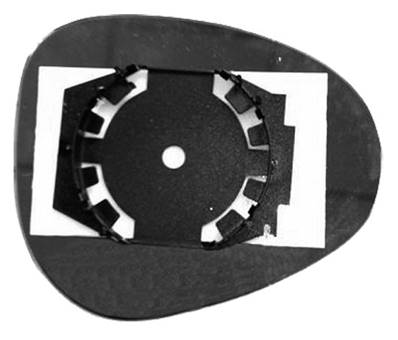 Verre miroir gauche avec support modèle 9/10>5/11 pour LANCIA YPSILON de 2006 à 2011, Neuf