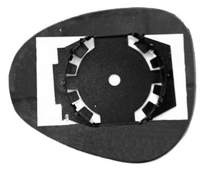 Verre miroir droit avec support modèle 9/10>5/11 pour LANCIA YPSILON de 2006 à 2011, Neuf