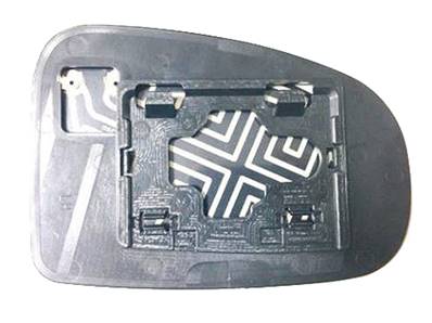 Verre miroir gauche degivrant avec support pour TOYOTA AVENSIS de 2009 à 2011, Neuf