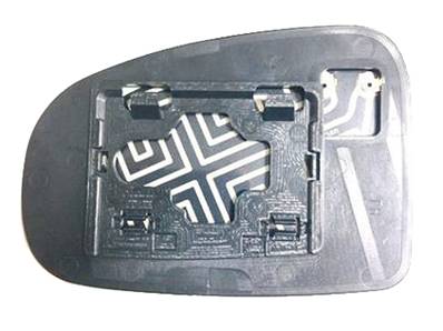 Verre miroir droit degivrant avec support pour TOYOTA AVENSIS de 2009 à 2011, Neuf