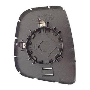 Verre miroir droit degivrant avec support pour CITROEN BERLINGO RY de 2012 à 2015, Neuf