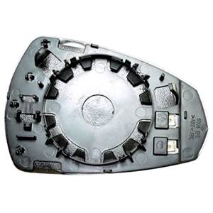 Verre miroir gauche asphérique degivrant avec support pour AUDI A3 de 2012 à 2016, Neuf