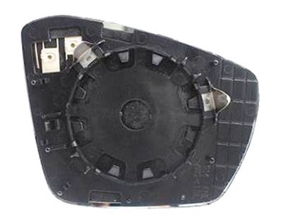 Verre miroir gauche degivrant avec support pour SKODA OCTAVIA de 2013 à 2016, Neuf