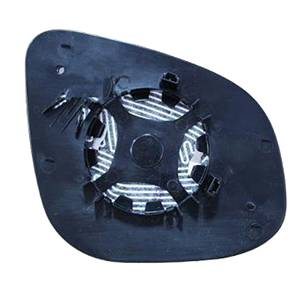 Verre miroir gauche asphérique avec support pour MERCEDES (W415) CITAN depuis 2012, Neuf