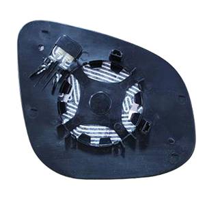 Verre miroir gauche asphérique degivrant avec support pour MERCEDES (W415) CITAN depuis 2012, Neuf