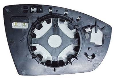 Verre miroir gauche asphérique degivrant avec support pour FORD KUGA de 2013 à 2016, Neuf