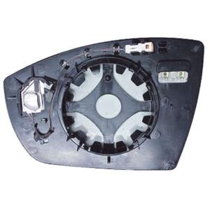 Verre miroir droit asphérique degivrant avec support avec système capteur depassement pour FORD KUGA de 2013 à 2016, Neuf