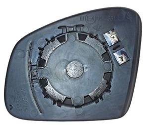 Verre miroir droit degivrant avec support pour RENAULT TWINGO de 2014 à 2019, Neuf