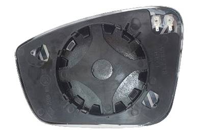 Verre miroir droit degivrant avec support pour SKODA FABIA de 2015 à 2018, Neuf