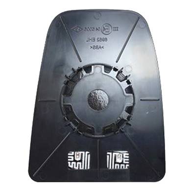 Verre miroir droit supérieur degivrant avec support pour IVECO DAILY depuis 2014, Neuf