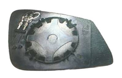 Verre miroir gauche asphérique degivrant avec support 4 épingle pour BMW SERIE 1 F20 de 2011 à 2015, Neuf