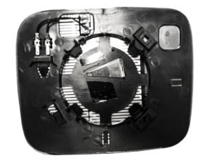 Verre miroir gauche degivrant avec support pour CHRYSLER JEEP RENEGADE de 2014 à 2018, Neuf