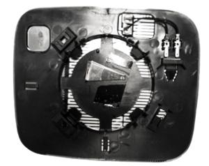 Verre miroir droit degivrant avec support pour CHRYSLER JEEP RENEGADE de 2014 à 2018, Neuf