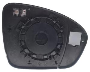 Verre miroir gauche degivrant avec support pour RENAULT MEGANE de 2016 à 2020, Neuf