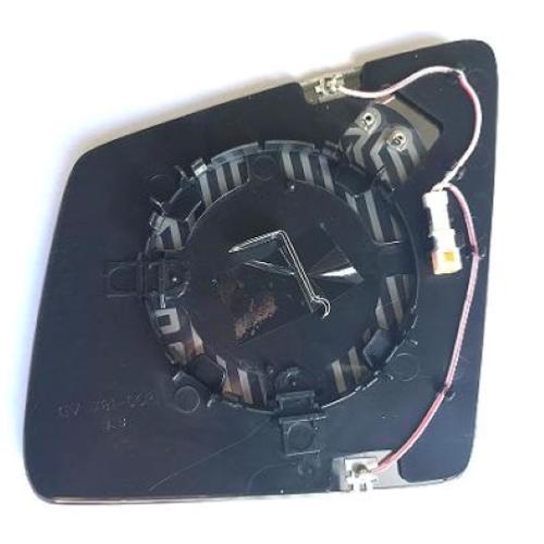 Verre miroir droit asphérique degivrant avec support pour MERCEDES (W166) CLASSE ML de 2011 à 2015, Neuf