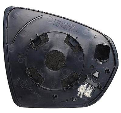 Verre miroir gauche degivrant avec support systeme capteur depassement pour CITROEN C5 AIRCROSS depuis 2018, Neuf