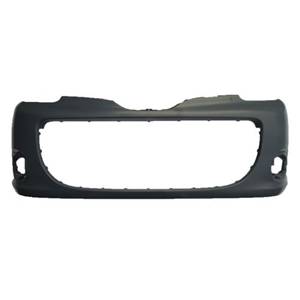 Pare-chocs avant à peindre sans grille central pour RENAULT KANGOO depuis 2013, Neuf