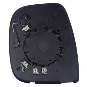 Verre miroir droit degivrant avec support avec système capteur depassement pour CITROEN BERLINGO depuis 2018, Neuf