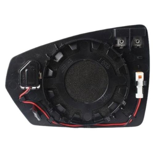 Verre miroir droit degivrant avec support avec système capteur depassement pour AUDI A1 SPORTBACK depuis 2018, Neuf