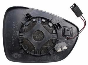 Verre miroir gauche degivrant avec support avec système capteur depassement pour CITROEN C3 AIRCROSS depuis 2017, Neuf