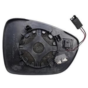 Verre miroir gauche degivrant avec support avec système capteur depassement pour CITROEN C3 AIRCROSS depuis 2017, Neuf