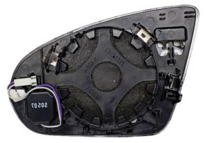 Verre miroir droit asphérique degivrant avec support avec système capteur depassement 4 épingle pour MERCEDES (W177) CLASSE A depuis 2018, Neuf