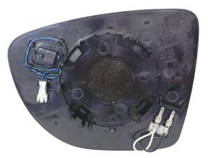 Verre miroir droit degivrant avec système capteur depassement modèle 1/18> pour RENAULT CAPTUR de 2017 à 2019, Neuf
