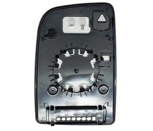 Verre miroir droit supérieur degivrant avec support avec système capteur depassement + préréglage. capteur stationnement pour MERCEDES (W906) SPRINTER depuis 2018, Neuf