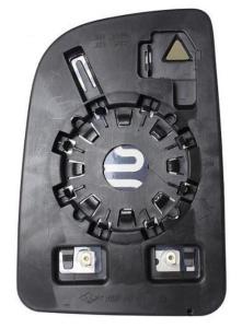 Verre miroir droit supérieur degivrant avec support modèle 1/19> pour MERCEDES (W906) SPRINTER depuis 2018, Neuf