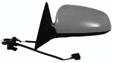 Rétroviseur gauche asphérique électrique degivrant rabattable avec mémoire à peindre pour AUDI A6 de 2004 à 2008, Neuf
