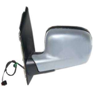 Rétroviseur gauche asphérique électrique degivrant à peindre pour VOLKSWAGEN CADDY de 2003 à 2010, Neuf