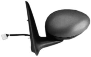 Rétroviseur gauche asphérique électrique degivrant avec sonde à peindre pour ALFA ROMEO 147 de 2000 à 2004, Neuf