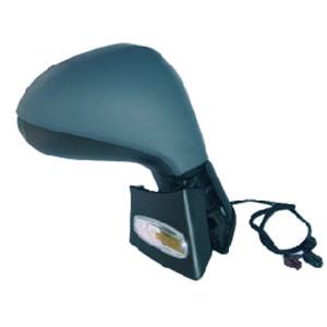 Rétroviseur droit électrique degivrant avec indicateur direction avec sonde rabattable à peindre pour PEUGEOT 207 de 2006 à 2009, Neuf