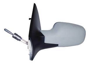Rétroviseur gauche mécanique asphérique à peindre pour RENAULT MEGANE de 2002 à 2005, Neuf