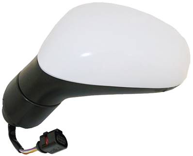 Rétroviseur gauche asphérique électrique degivrant rabattable à peindre pour SEAT LEON de 2005 à 2009, Neuf