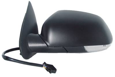 Rétroviseur gauche asphérique électrique degivrant avec indicateur direction pour SKODA OCTAVIA de 2004 à 2009, Neuf