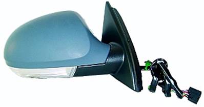 Rétroviseur droit électrique degivrant rabattable avec indicateur direction avec feu de courtoisie à peindre pour VOLKSWAGEN PASSAT de 2005 à 2010, Neuf