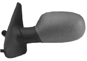 Rétroviseur gauche mécanique asphérique à peindre pour RENAULT MEGANE de 1999 à 2002, Neuf