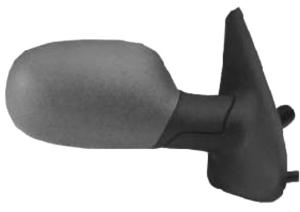 Rétroviseur droit mécanique avec sonde à peindre pour RENAULT MEGANE de 1999 à 2002, Neuf