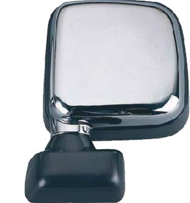 Rétroviseur gauche manuel chromée modèle 98>04 pour TOYOTA HILUX PICK-UP de 1998 à 2000, Neuf