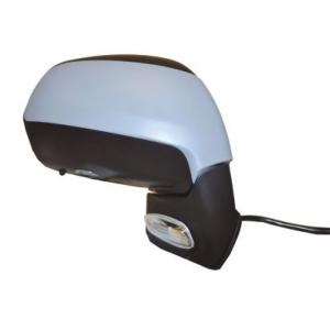 Rétroviseur droit électrique degivrant avec indicateur direction avec feu de courtoisie avec sonde avec mémoire rabattable à peindre avec base noire verre azur 16 épingle pour CITROEN C4 PICASSO de 2006 à 2010, Neuf