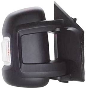 Rétroviseur droit manuel avec indicateur direction incolore bras court 5 w 2 pin pour CITROEN JUMPER de 2006 à 2014, Neuf