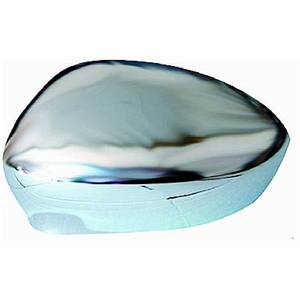 Coque de rétroviseur gauche chromé pour FIAT 500 de 2007 à 2015,