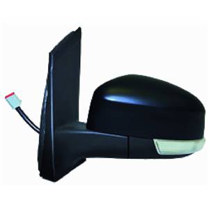Rétroviseur gauche asphérique électrique degivrant avec indicateur direction à peindre pour FORD FOCUS de 2008 à 2011, Neuf