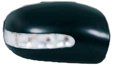 Coque de rétroviseur gauche avec indicateur direction à peindre modèle 6/04>3/07 pour MERCEDES (W203) CLASSE C de 2004 à 2007,