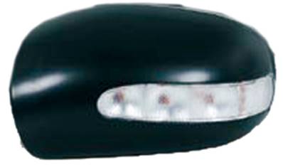Coque de rétroviseur droite avec indicateur direction à peindre modèle 6/04>3/07 pour MERCEDES (W203) CLASSE C de 2004 à 2007,