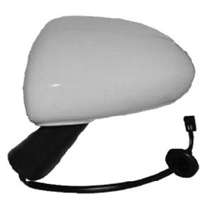 Rétroviseur gauche asphérique électrique à peindre pour OPEL CORSA D de 2006 à 2011, Neuf