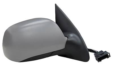 Rétroviseur droit électrique degivrant à peindre avec connect. rectangulaire modèle petit pour SKODA FABIA de 2000 à 2004, Neuf