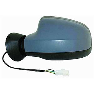 Rétroviseur gauche électrique degivrant à peindre pour DACIA DUSTER de 2013 à 2017, Neuf